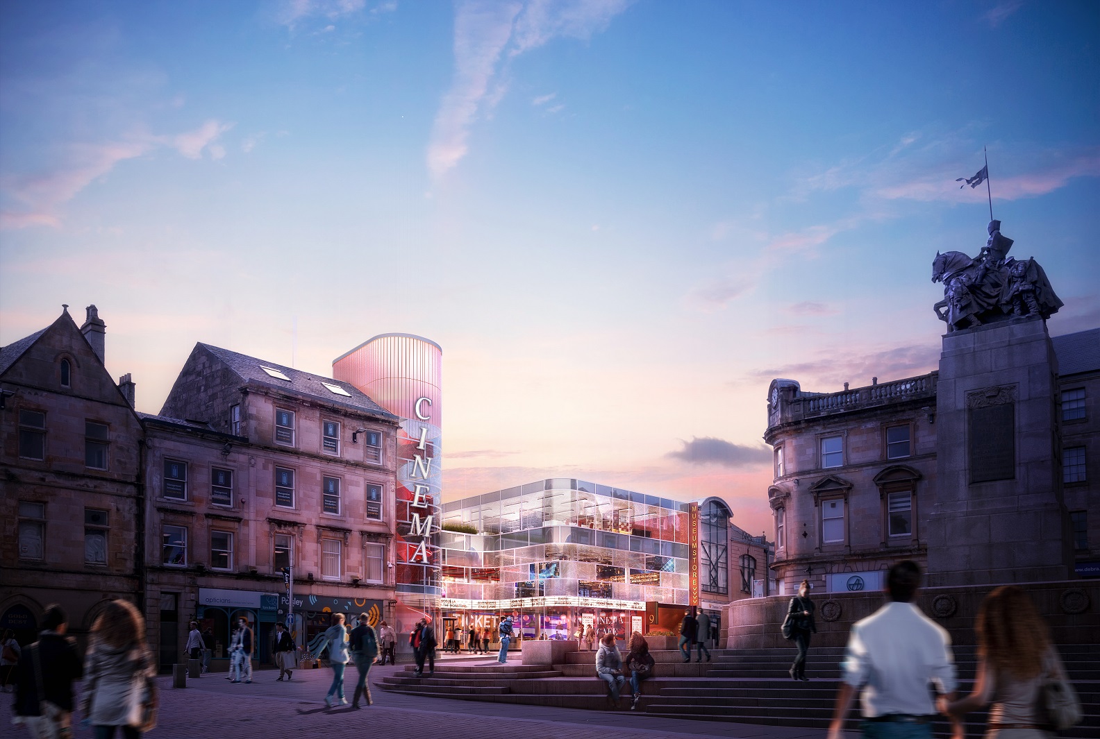 Architects Publish Ten Year Vision For Paisley In Town Centre Pilot Scottish Housing News 